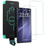 Folie de protectie Ecran ESR pentru Samsung Galaxy S25 Ultra S938, Sticla Securizata, Full Glue, Set 2 bucati