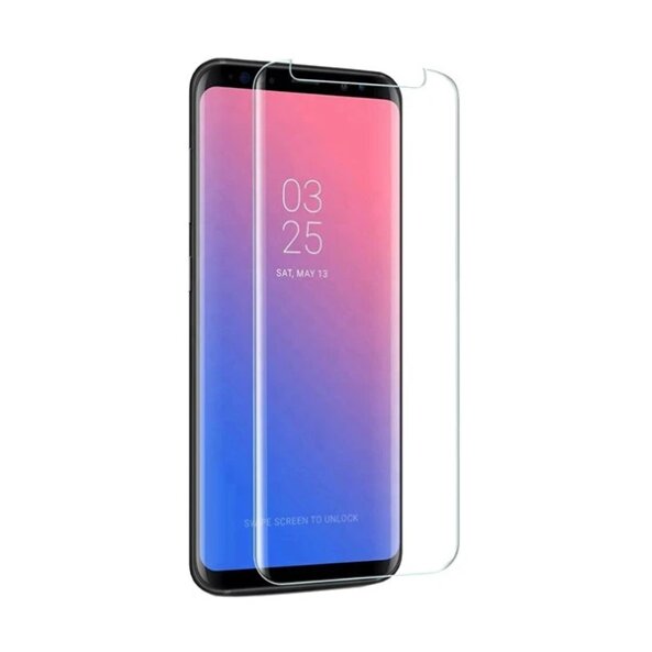 Folie de protectie Ecran OEM Liquid Glass pentru Samsung Galaxy S22 Ultra 5G S908, Sticla Securizata, UV Glue 