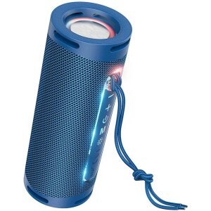 Boxa Portabila Bluetooth HOCO HC9 Dazzling Pulse Sports, 10W, TWS, RGB, Albastra 
