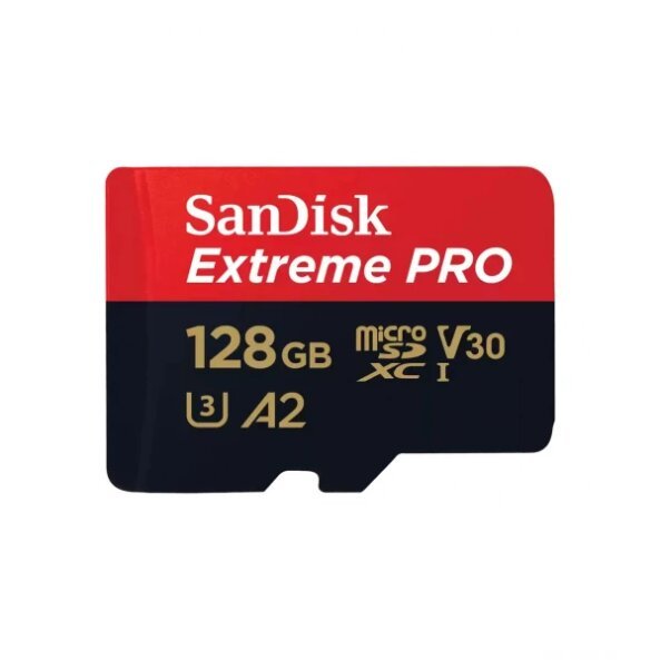 Card Memorie microSDXC SanDisk Extreme Pro, 128Gb, Clasa 10 / UHS-1 U3, Cu Adaptor SDSQXCD-128G-GN6MA 