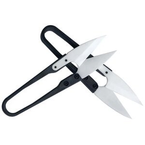 Foarfeca Relife RL-102, Cu Lame Ceramice, Neagra 