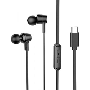 Handsfree USB-C HOCO M86, Negru 