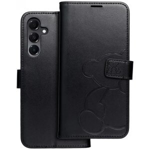 Husa pentru Samsung Galaxy A16 5G A166, OEM, MEZZO Teddy Bear, Neagra 