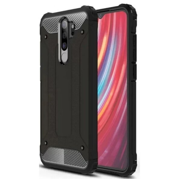Husa pentru Xiaomi Redmi 14C, OEM, Armor, Neagra 