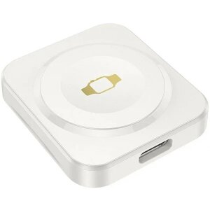 Incarcator Wireless HOCO CQ16C pentru Apple Watch Series, Alb 