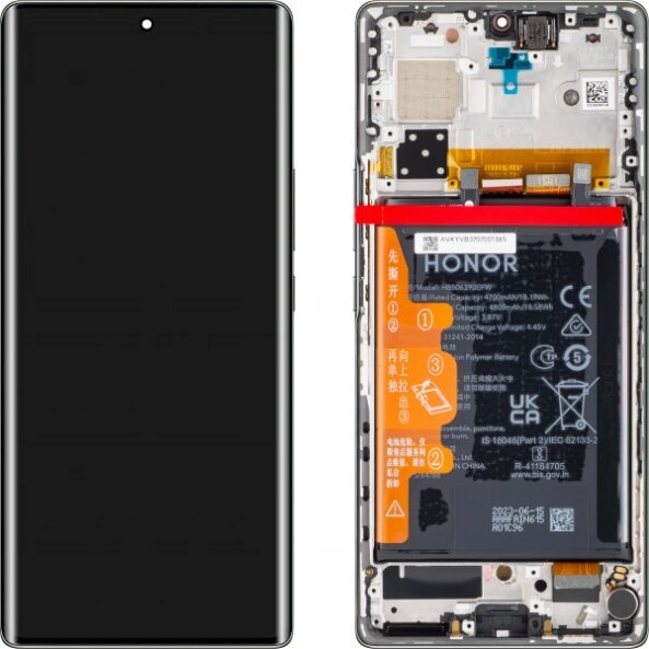 Display cu Touchscreen Motorola Edge 40 Pro, cu Rama, Negru (Interstellar Black), Swap 5D68C22010