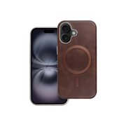 Husa MagSafe pentru Apple iPhone 15, OEM, Gentleman Mag, Maro 