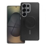 Husa MagSafe pentru Samsung Galaxy S25 S931, OEM, Gentleman Mag, Neagra 