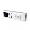 Incarcator Statie Sunshine SS-309WD QI, 40W, 2.4A, 8 x USB-A, Alb