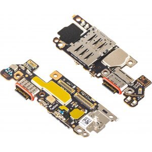 Placa cu Conector Incarcare - Microfon - Modul Cititor SIM Honor Magic7 Pro, Service Pack 0235AMQK 