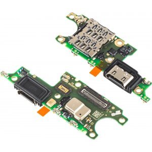 Placa cu Conector Incarcare - Microfon - Modul Cititor SIM Honor X9c / Magic7 Lite, Service Pack 0235AMMD 