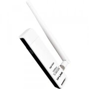 Adaptor Wireless TP-LINK TL-WN722N, 2.4 GHz, 150Mbps, Alb 