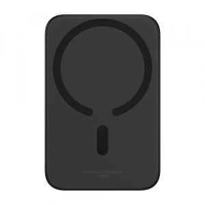 Baterie Externa Wireless Baseus Mini Air, 6000mAh, 20W, PD + FQI, 1 x QI - 1 x USB-C, Neagra P10059002113-00 