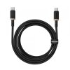 Cablu Date si Incarcare USB-C - USB-C Baseus Dura Series pentru MacBook, 100W, 2m, Auriu - Negru P10377803U01-02 