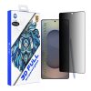 Folie de protectie Ecran Privacy Lito pentru Samsung Galaxy S25 Ultra S938, Sticla Securizata, Full Glue, 3D 