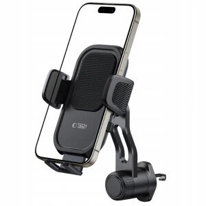 Suport Auto Tech-Protect V8 Rotary Vent, Universal, Negru 