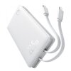 Baterie Externa Baseus Airpow Lite, 10000mAh, 22.5W, PD, 1 x Lightning - 1 x USB-A - 2 x USB-C, Alba P10067501213-00 