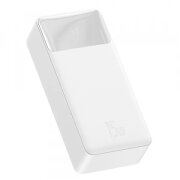 Baterie Externa Baseus Bipow, 30000mAh, 15W, 1 x USB-C - 2 x USB-A, Alba PPBD050202 