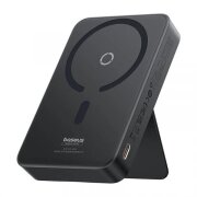 Baterie Externa Wireless Baseus MagPro Magnetic PPCXZ05, 5000mAh, 20W, PD + FQI, 1 x QI - 1 x USB-C, Neagra P10064101123-00 