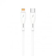 Cablu Date si Incarcare USB-C - Lightning Sendem M36D, 30W, 1m, Alb 