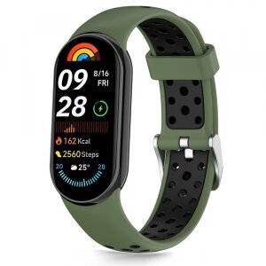 Curea Tech-Protect Iconband Air pentru Xiaomi Smart Band 8 / 9 / 10, Verde 
