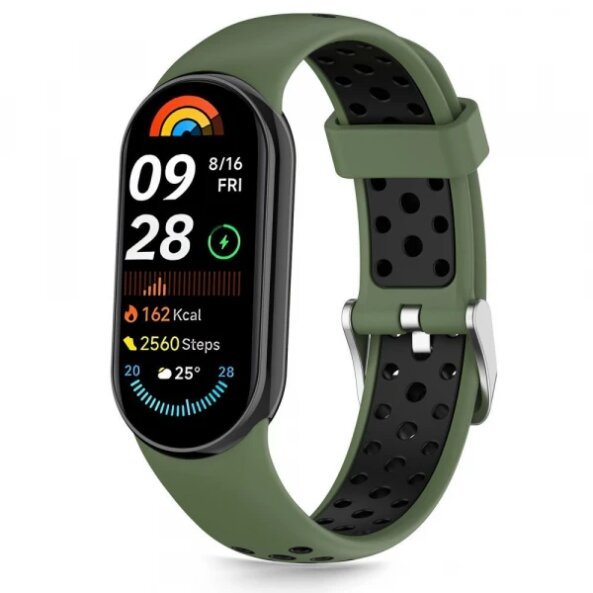 Curea Tech-Protect Iconband Air pentru Xiaomi Smart Band 8 / 9 / 10, Verde 