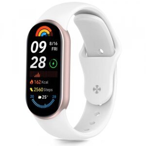 Curea Tech-Protect Iconband Pure pentru Xiaomi Smart Band 8 / 9 / 10, Alba 
