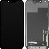 Display cu Touchscreen MP compatibil cu Apple iPhone 13, cu Rama, Versiune Soft OLED FHD Diagnostic, Negru 