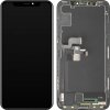 Display cu Touchscreen MP compatibil cu Apple iPhone X, cu Rama, Versiune Soft OLED FHD, Negru 