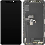 Display cu Touchscreen MP compatibil cu Apple iPhone X, cu Rama, Versiune Soft OLED FHD, Negru 
