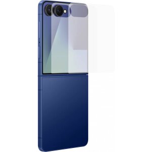 Folie de protectie Ecran Samsung Anti-reflecting pentru Galaxy Z Flip7 F766, Plastic, Set 2 bucati, Ecran Exterior EF-UF766CTEGWW 