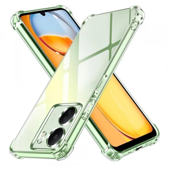 Husa cu Protectie Camera pentru Xiaomi Poco C65 / Redmi 13C, Techsuit, Shockproof Clear, Transparenta