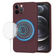 Husa MagSafe pentru Apple iPhone 12 Pro, Techsuit, SoftFlex, Visinie