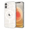 Husa MagSafe pentru Apple iPhone 12, Techsuit, SparkleSkin, Transparenta