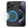 Husa MagSafe pentru Apple iPhone 15 Pro, Techsuit, SoftFlex, Neagra