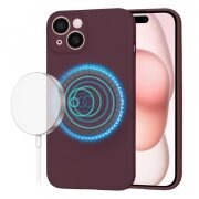 Husa MagSafe pentru Apple iPhone 15, Techsuit, SoftFlex, Visinie