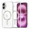 Husa MagSafe pentru Apple iPhone 16 Plus, Techsuit, Luxury Crystal, Argintie