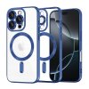 Husa MagSafe pentru Apple iPhone 16 Pro, Techsuit, Luxury Crystal, Albastra