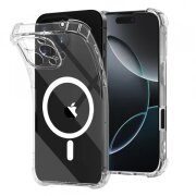 Husa MagSafe pentru Apple iPhone 16 Pro, Techsuit, Shockproof, Transparenta