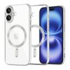 Husa MagSafe pentru Apple iPhone 16, Techsuit, Luxury Crystal, Argintie