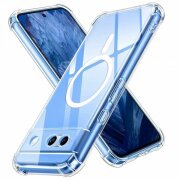 Husa MagSafe pentru Google Pixel 8a, Techsuit, Shockproof, Transparenta