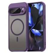 Husa MagSafe pentru Google Pixel 9 Pro, Techsuit, HaloFrost II, Mov