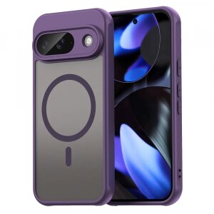 Husa MagSafe pentru Google Pixel 9, Techsuit, HaloFrost II, Mov