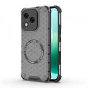 Husa MagSafe pentru Honor 400 Lite, Techsuit, HoneyComb Shield, Neagra