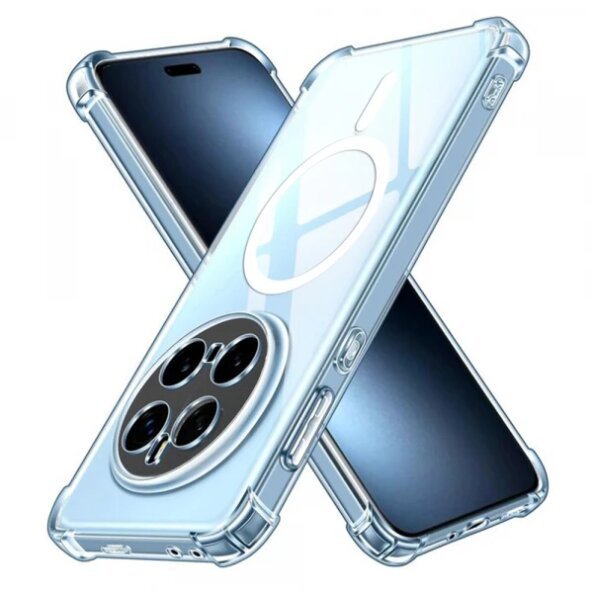 Husa MagSafe pentru Honor Magic7 Pro, Techsuit, Shockproof, Transparenta