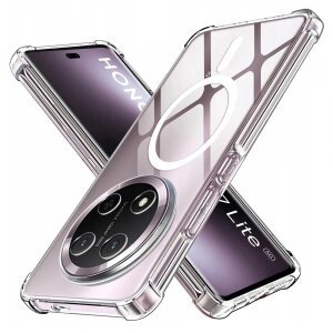 Husa MagSafe pentru Honor X9c / Magic7 Lite, Techsuit, Shockproof, Transparenta