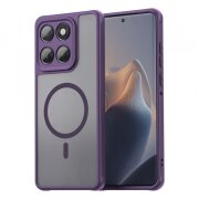 Husa MagSafe pentru Motorola Edge 60 Fusion / Edge 60, Techsuit, HaloFrost II, Mov