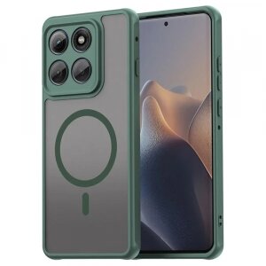 Husa MagSafe pentru Motorola Edge 60 Pro, Techsuit, HaloFrost II, Verde