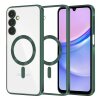 Husa MagSafe pentru Samsung Galaxy A15 5G A156 / A15 A155, Techsuit, Luxury Crystal, Verde Inchis