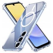 Husa MagSafe pentru Samsung Galaxy A15 5G A156 / A15 A155, Techsuit, Shockproof, Transparenta